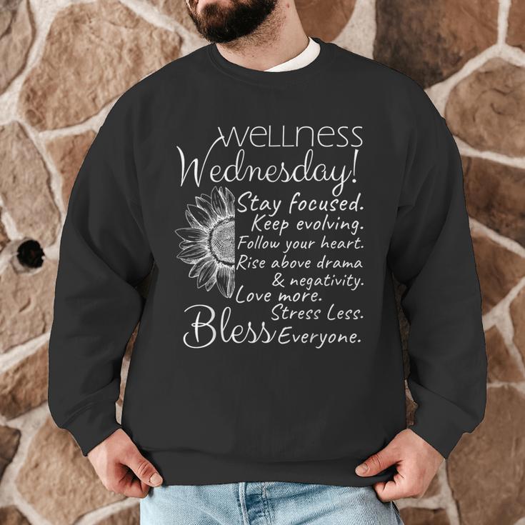 Wellness Wednesday Nurse Counselor Teacher Quotes Men Graphic Sweatshirt, novelty gifts, funny gifts Wellness Wednesday Nurse Counselor Teacher Quotes Men Graphic Sweatshirt, novelty gifts, funny gifts
