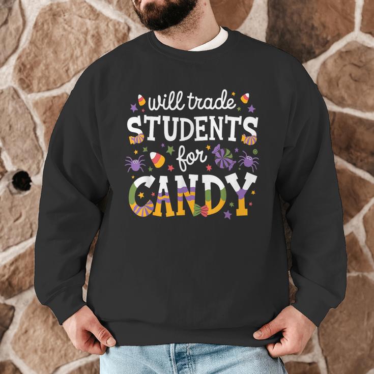 Will Trade Students For Candy Teacher Halloween Costume Tee Men Graphic Sweatshirt, novelty gifts, funny gifts Will Trade Students For Candy Teacher Halloween Costume Tee Men Graphic Sweatshirt, novelty gifts, funny gifts