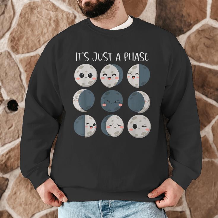 Women Science Teacher Moon Phases Scientist Back To School Men Graphic Sweatshirt, novelty gifts, funny gifts Women Science Teacher Moon Phases Scientist Back To School Men Graphic Sweatshirt, novelty gifts, funny gifts