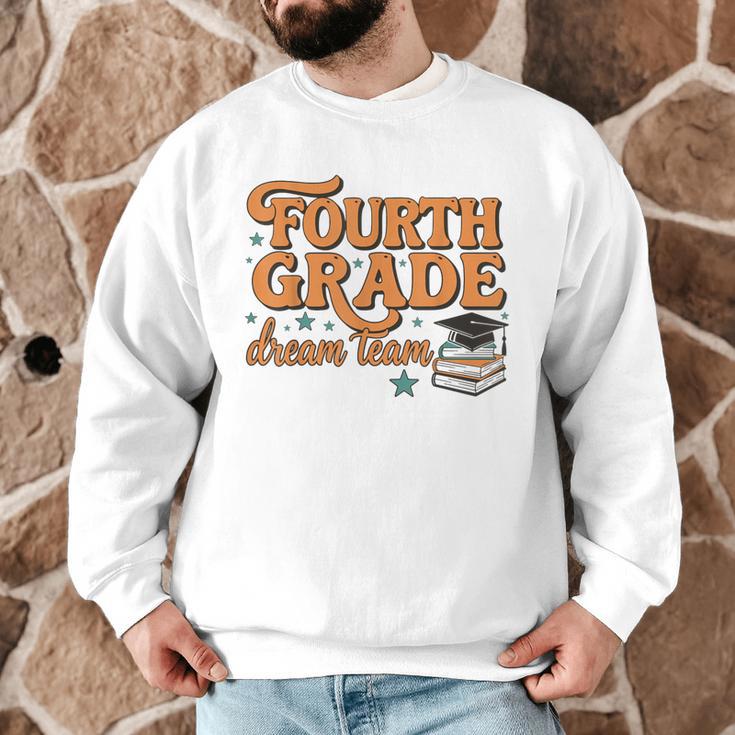 4th Grade Back To School Fourth Grade Dream Team Teacher Men Graphic Sweatshirt, novelty gifts, funny gifts 4th Grade Back To School Fourth Grade Dream Team Teacher Men Graphic Sweatshirt, novelty gifts, funny gifts
