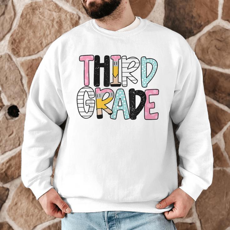 Back To School Third Grade Teacher First Day Of 3rd Grade Men Graphic Sweatshirt, novelty gifts, funny gifts Back To School Third Grade Teacher First Day Of 3rd Grade Men Graphic Sweatshirt, novelty gifts, funny gifts