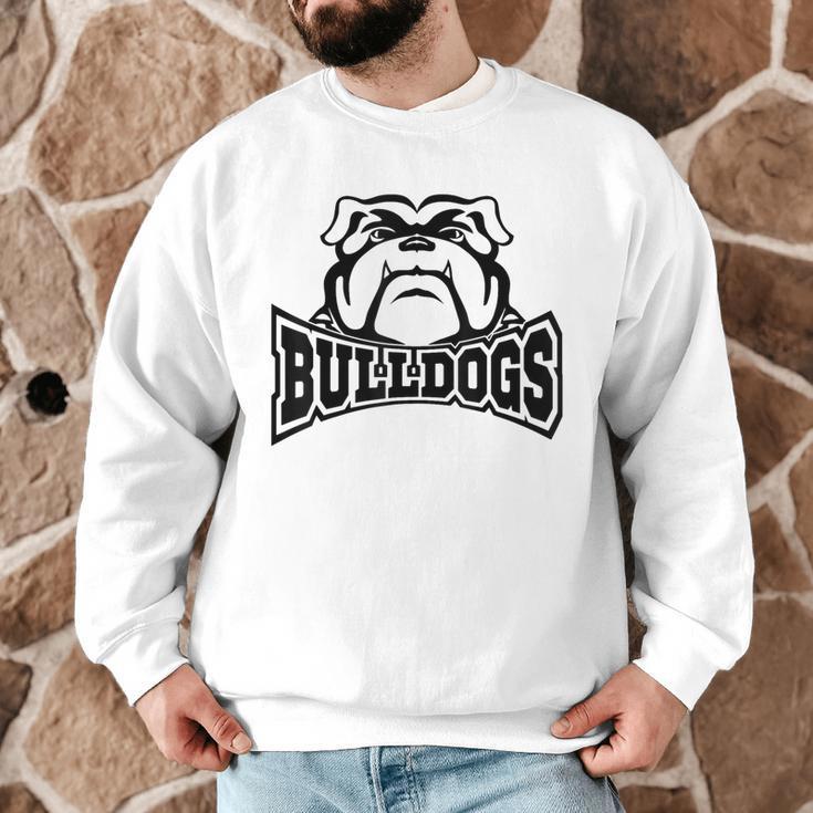 Bulldogs Teacher Student School Sports Fan Team Spirit Men Graphic Sweatshirt, novelty gifts, funny gifts