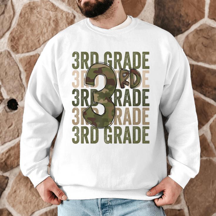 Camo Team 3rd Grade Squad Back To School Teacher Kids Boys Men Graphic Sweatshirt, novelty gifts, funny gifts Camo Team 3rd Grade Squad Back To School Teacher Kids Boys Men Graphic Sweatshirt, novelty gifts, funny gifts