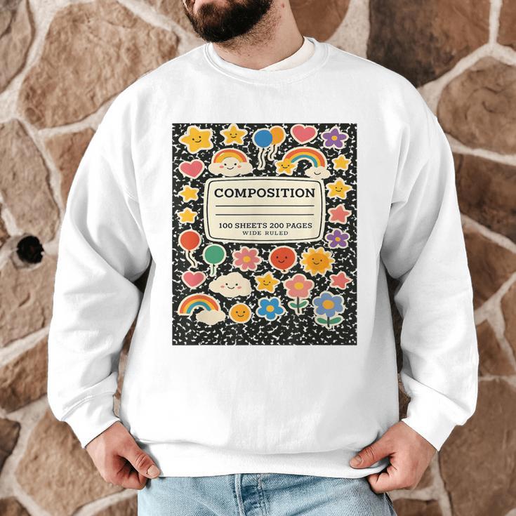 Composition Notebook Costume Teacher Matching Halloween Book Men Graphic Sweatshirt, novelty gifts, funny gifts Composition Notebook Costume Teacher Matching Halloween Book Men Graphic Sweatshirt, novelty gifts, funny gifts
