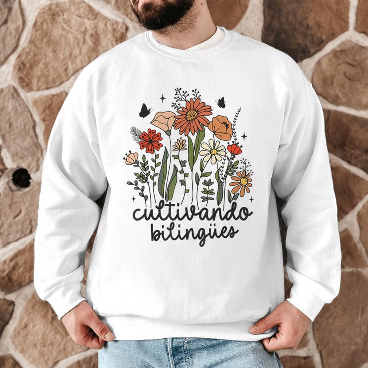 Cultivando Bilingues Dual Language Crew Bilingual Teacher Men Women Girls Kids Men Graphic Sweatshirt, novelty gifts, funny gifts Cultivando Bilingues Dual Language Crew Bilingual Teacher Men Women Girls Kids Men Graphic Sweatshirt, novelty gifts, funny gifts