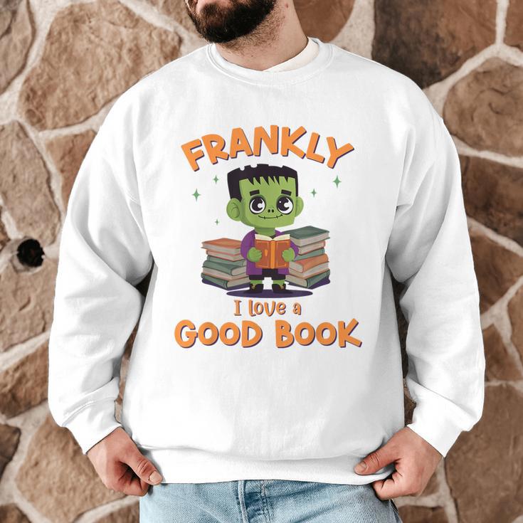 Cute Halloween Teacher Librarian Frankenstein Reading Books Men Graphic Sweatshirt, novelty gifts, funny gifts Cute Halloween Teacher Librarian Frankenstein Reading Books Men Graphic Sweatshirt, novelty gifts, funny gifts