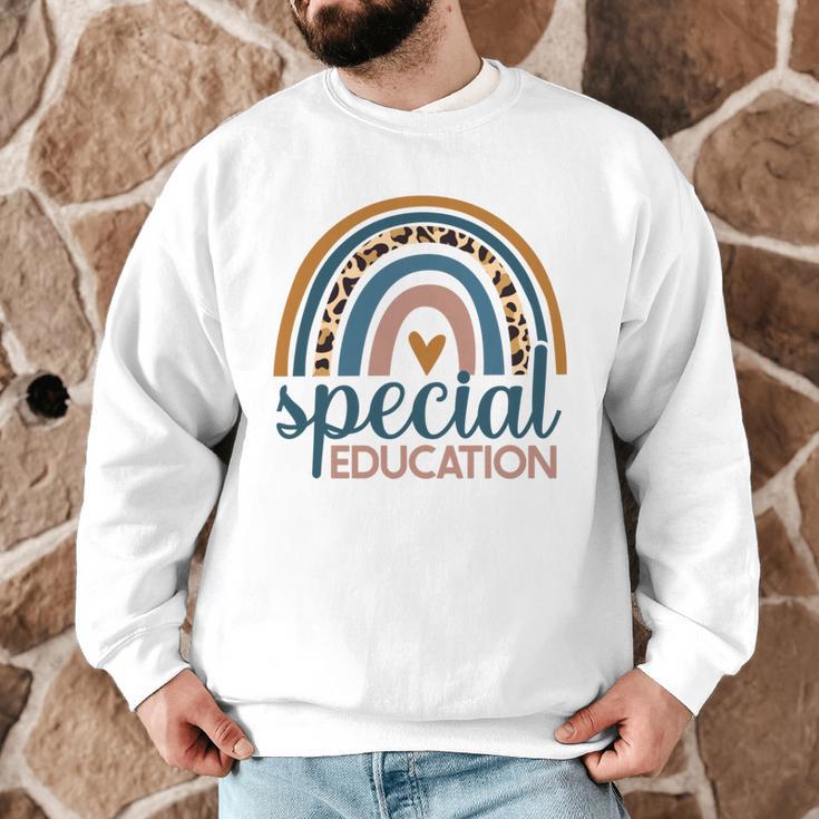 Cute Special Education Leopard Print SPED Teacher Idea Men Graphic Sweatshirt, novelty gifts, funny gifts Cute Special Education Leopard Print SPED Teacher Idea Men Graphic Sweatshirt, novelty gifts, funny gifts