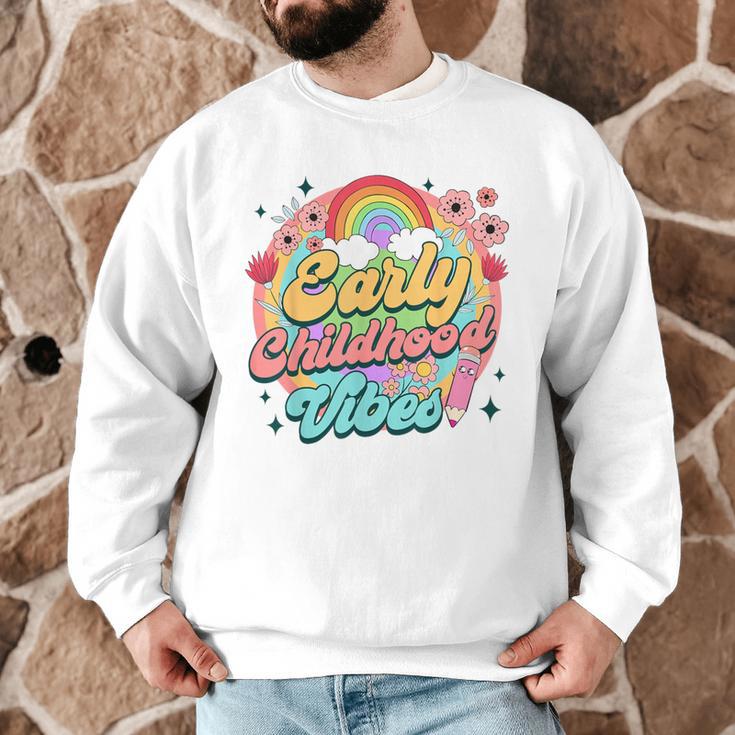 Daycare Teacher Daycare Provider Early Childhood Vibes Men Graphic Sweatshirt, novelty gifts, funny gifts Daycare Teacher Daycare Provider Early Childhood Vibes Men Graphic Sweatshirt, novelty gifts, funny gifts