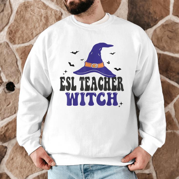 ESL Teacher Witch Halloween Matching Group Costume Men Graphic Sweatshirt, novelty gifts, funny gifts ESL Teacher Witch Halloween Matching Group Costume Men Graphic Sweatshirt, novelty gifts, funny gifts