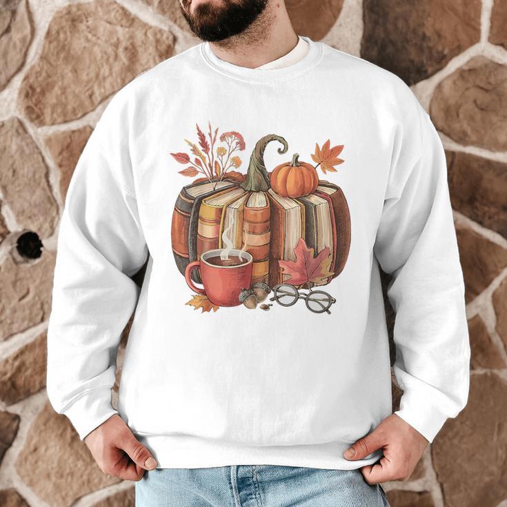 Fall Book Pumpkin Retro Reading Halloween Teacher Men Graphic Sweatshirt, novelty gifts, funny gifts Fall Book Pumpkin Retro Reading Halloween Teacher Men Graphic Sweatshirt, novelty gifts, funny gifts