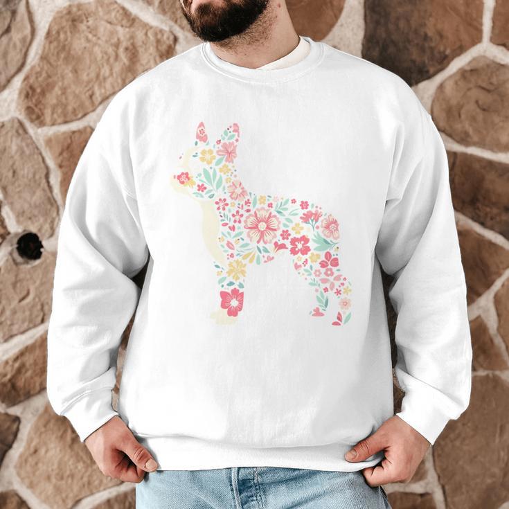 Floral FLower Boston Terrier Mom Grandma Men Graphic Sweatshirt, novelty gifts, funny gifts