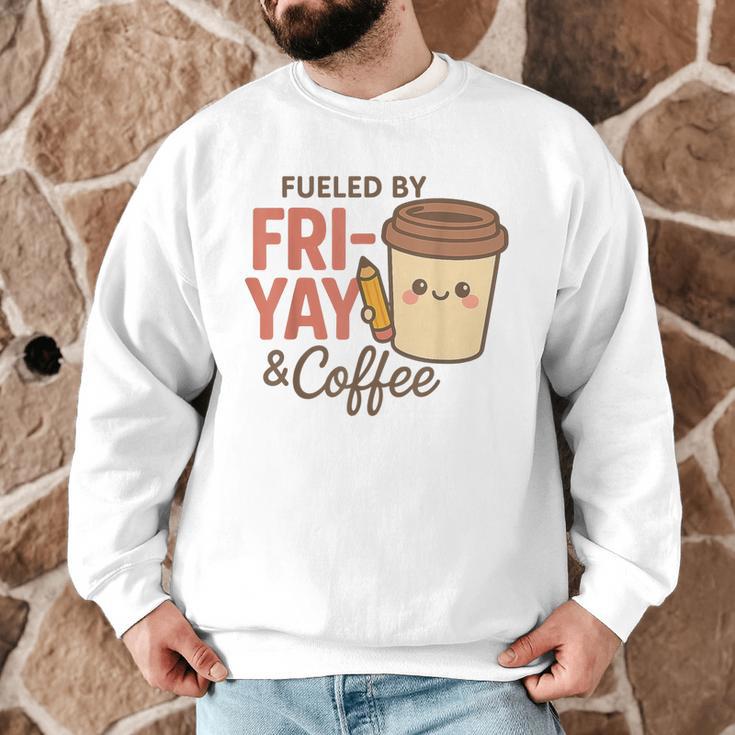 Friyay Teacher Coffee Friday School Cute Fri Yay Men Graphic Sweatshirt, novelty gifts, funny gifts Friyay Teacher Coffee Friday School Cute Fri Yay Men Graphic Sweatshirt, novelty gifts, funny gifts
