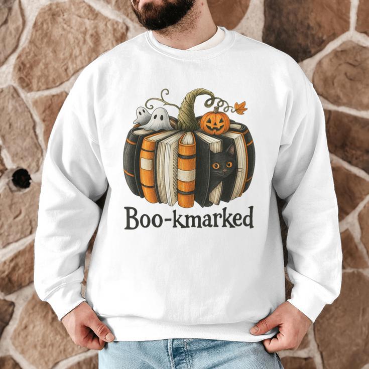Fun Fall Book Lover Cute Teacher Student Halloween Men Graphic Sweatshirt, novelty gifts, funny gifts