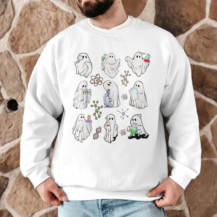 Ghost Science Teacher Chemistry Laboratory Halloween Costume Men Graphic Sweatshirt, novelty gifts, funny gifts Ghost Science Teacher Chemistry Laboratory Halloween Costume Men Graphic Sweatshirt, novelty gifts, funny gifts