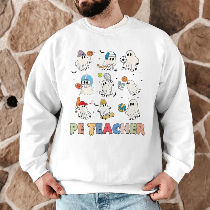 Halloween PE Teacher Spooky Physical Education Teacher Men Graphic Sweatshirt, novelty gifts, funny gifts Halloween PE Teacher Spooky Physical Education Teacher Men Graphic Sweatshirt, novelty gifts, funny gifts