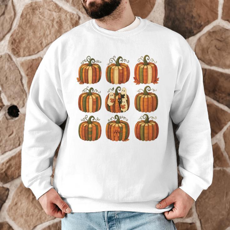 Halloween Teacher Fall Book Pumpkin Retro Reading Men Graphic Sweatshirt, novelty gifts, funny gifts Halloween Teacher Fall Book Pumpkin Retro Reading Men Graphic Sweatshirt, novelty gifts, funny gifts