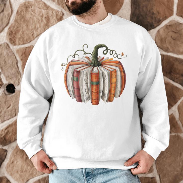 Halloween Teacher Librarians Fall Book Pumpkin Retro Reading Men Graphic Sweatshirt, novelty gifts, funny gifts Halloween Teacher Librarians Fall Book Pumpkin Retro Reading Men Graphic Sweatshirt, novelty gifts, funny gifts