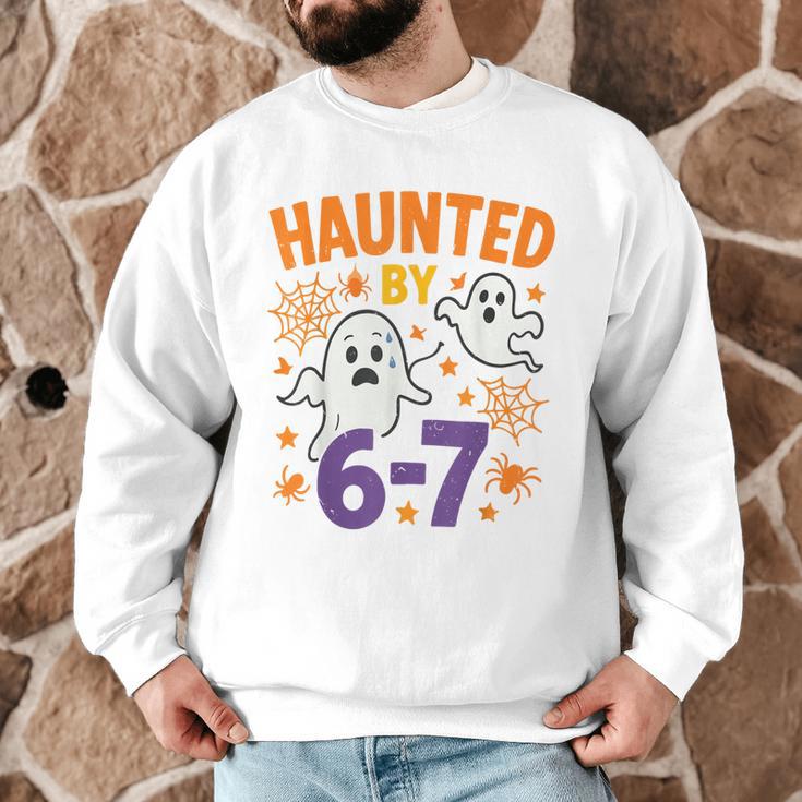 Haunted 67 Ghost Math Teacher Halloween Costume Math Pun Men Graphic Sweatshirt, novelty gifts, funny gifts Haunted 67 Ghost Math Teacher Halloween Costume Math Pun Men Graphic Sweatshirt, novelty gifts, funny gifts