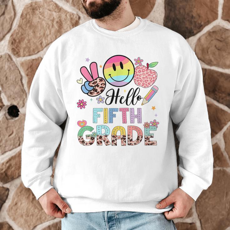 Hello 5th Grade Boy Girl Teacher Back To School 5th Grade Men Graphic Sweatshirt, novelty gifts, funny gifts Hello 5th Grade Boy Girl Teacher Back To School 5th Grade Men Graphic Sweatshirt, novelty gifts, funny gifts