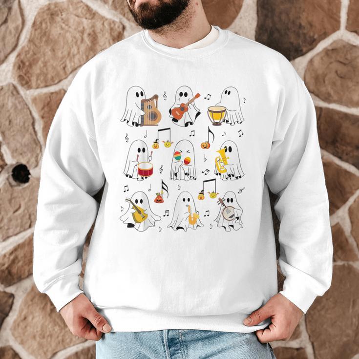 It's A Bootiful Day To Make Music Ghost Teacher Men Graphic Sweatshirt, novelty gifts, funny gifts