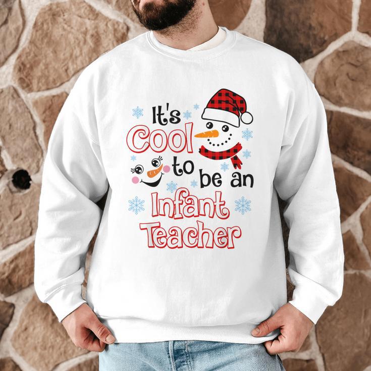 It's Cool To Be a Infant Teacher Snowman Winter Christmas Men Graphic Sweatshirt, novelty gifts, funny gifts It's Cool To Be a Infant Teacher Snowman Winter Christmas Men Graphic Sweatshirt, novelty gifts, funny gifts
