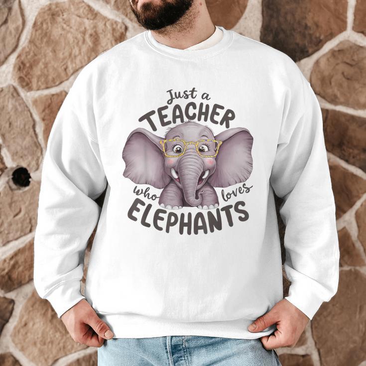 Just a Teacher Who Loves Elephants Elephant Lover Educator Men Graphic Sweatshirt, novelty gifts, funny gifts Just a Teacher Who Loves Elephants Elephant Lover Educator Men Graphic Sweatshirt, novelty gifts, funny gifts
