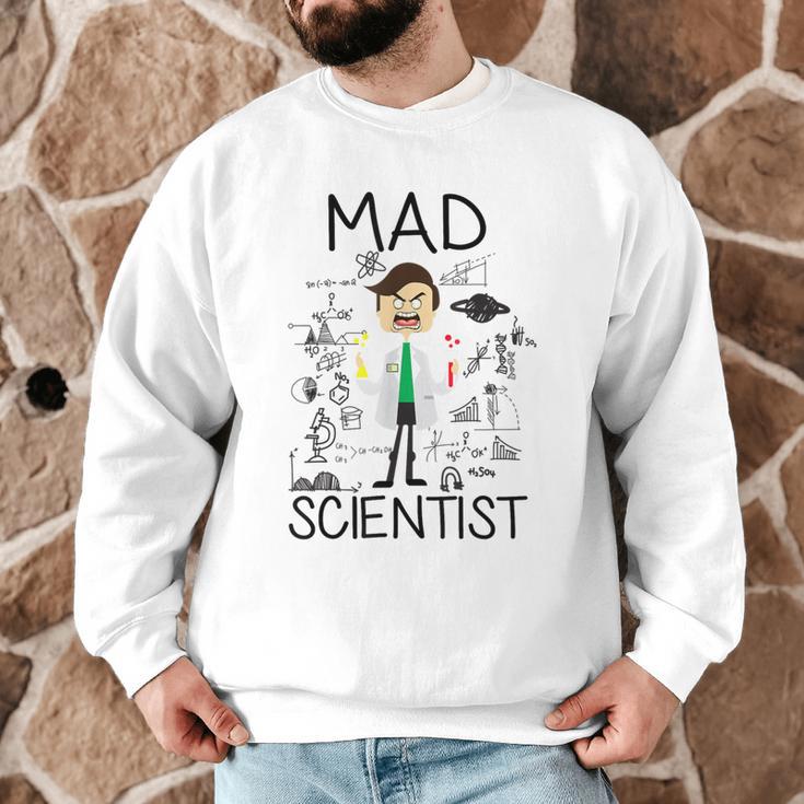 Mad Scientist Shirt Kids Boys Youth Science Teacher Men Graphic Sweatshirt, novelty gifts, funny gifts