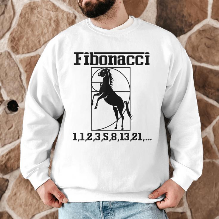 Nerdy Fibonacci Racing Car Horse Math Teacher Men Women Girls Kids Men Graphic Sweatshirt, novelty gifts, funny gifts