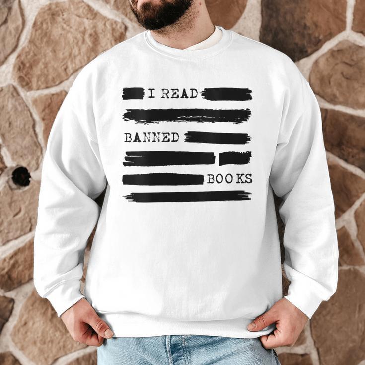 I Read Banned Books Banned Books Week Librarian Teacher Men Graphic Sweatshirt, novelty gifts, funny gifts I Read Banned Books Banned Books Week Librarian Teacher Men Graphic Sweatshirt, novelty gifts, funny gifts