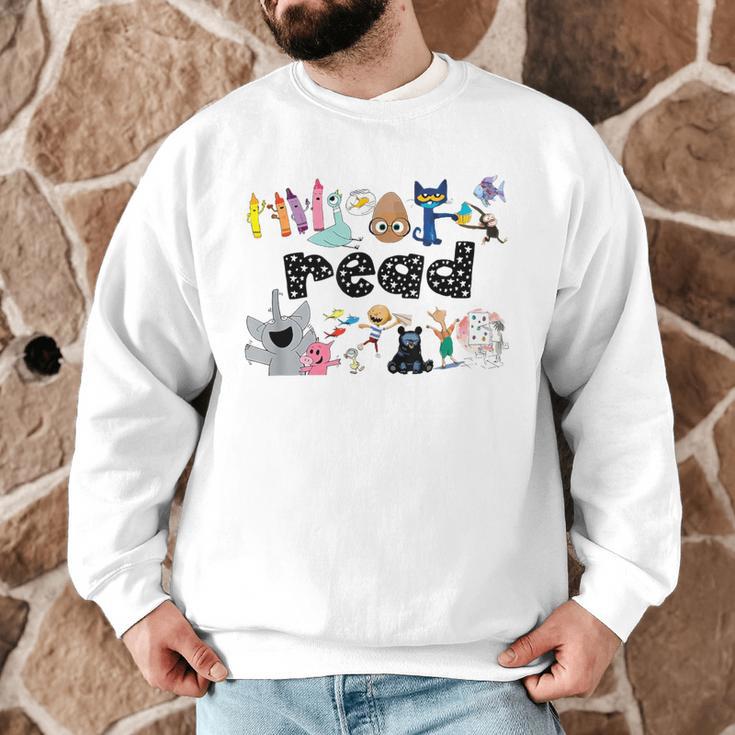 Read Children's Books Teacher Men Graphic Sweatshirt, novelty gifts, funny gifts