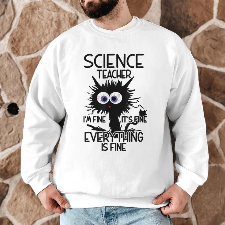 Science Teacher Appreciation Merch -Adults -Youth Grey Classic Fit Modern Science Theme Cartoon Men Graphic Sweatshirt, novelty gifts, funny gifts Science Teacher Appreciation Merch -Adults -Youth Grey Classic Fit Modern Science Theme Cartoon Men Graphic Sweatshirt, novelty gifts, funny gifts