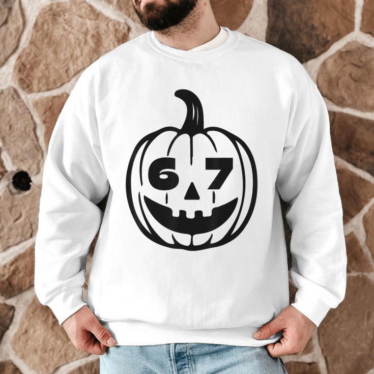 Six Seven Halloween Costume For Students Teachers Men Graphic Sweatshirt, novelty gifts, funny gifts