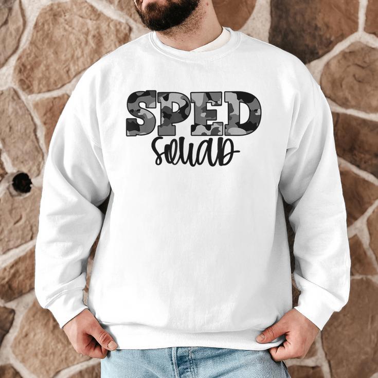 Special Education Squad Camo SPED Teacher Men Graphic Sweatshirt, novelty gifts, funny gifts Special Education Squad Camo SPED Teacher Men Graphic Sweatshirt, novelty gifts, funny gifts