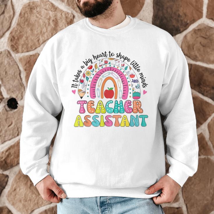It Takes A Big Heart To Shape Little Minds Teacher Assistant Men Graphic Sweatshirt, novelty gifts, funny gifts It Takes A Big Heart To Shape Little Minds Teacher Assistant Men Graphic Sweatshirt, novelty gifts, funny gifts