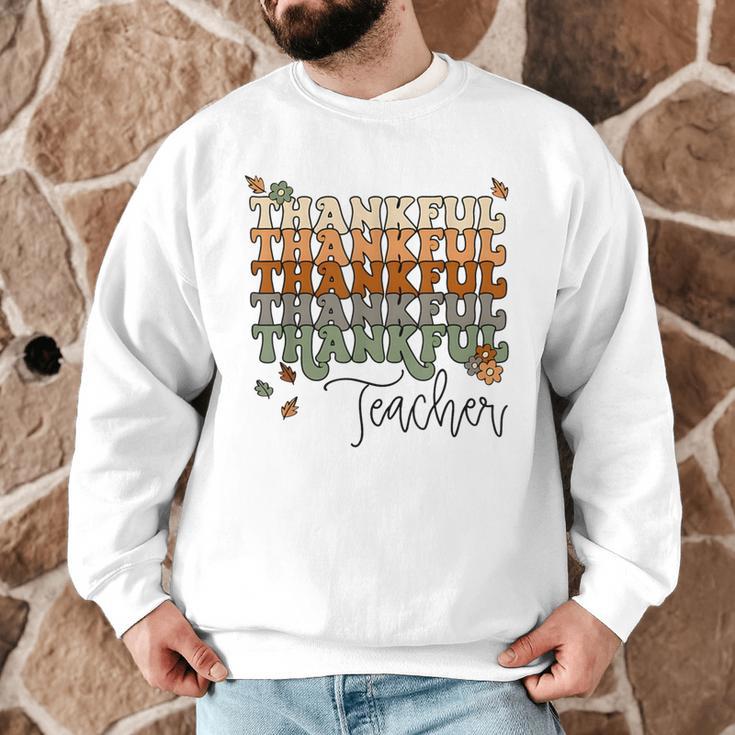 Thankful Teacher Thanksgiving Fall Pumpkin Turkey Men Graphic Sweatshirt, novelty gifts, funny gifts Thankful Teacher Thanksgiving Fall Pumpkin Turkey Men Graphic Sweatshirt, novelty gifts, funny gifts