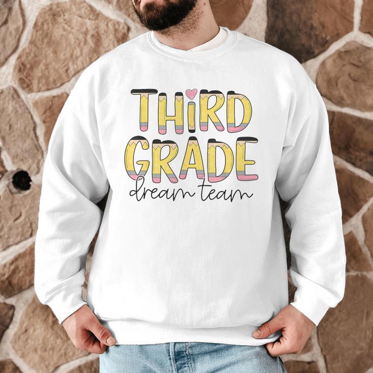 Third Grade Dream Team 3rd Grade Teacher Back To School Kids Men Graphic Sweatshirt, novelty gifts, funny gifts Third Grade Dream Team 3rd Grade Teacher Back To School Kids Men Graphic Sweatshirt, novelty gifts, funny gifts
