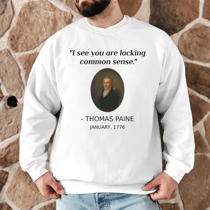 Thomas Paine Common Sense USA History Teacher Student Men Graphic Sweatshirt, novelty gifts, funny gifts Thomas Paine Common Sense USA History Teacher Student Men Graphic Sweatshirt, novelty gifts, funny gifts