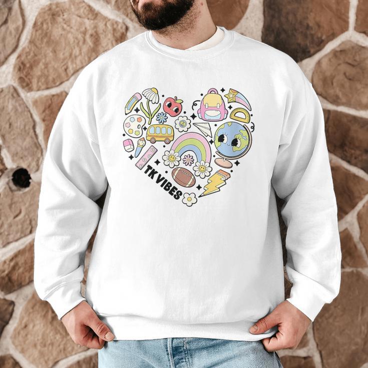 TK Vibes Back To School TK Kid Girl TK Team TK Teacher Women Men Graphic Sweatshirt, novelty gifts, funny gifts TK Vibes Back To School TK Kid Girl TK Team TK Teacher Women Men Graphic Sweatshirt, novelty gifts, funny gifts