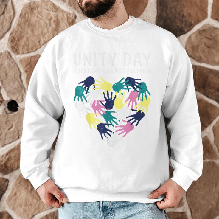 Together Against Bullying Unity Day Teachers Kids Toddler Men Graphic Sweatshirt, novelty gifts, funny gifts