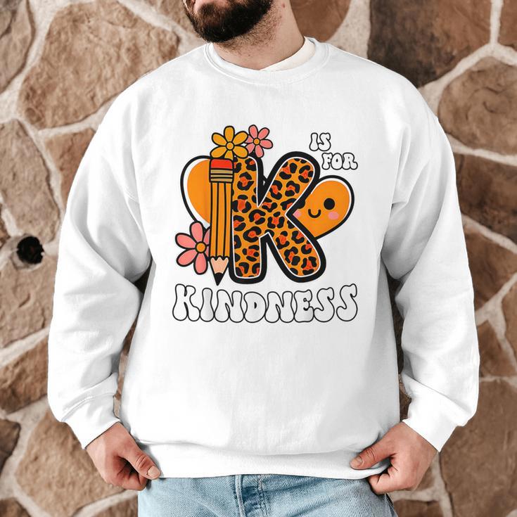 Unity Day Shirt Kindness Orange Teacher Kids Be Kind Men Graphic Sweatshirt, novelty gifts, funny gifts
