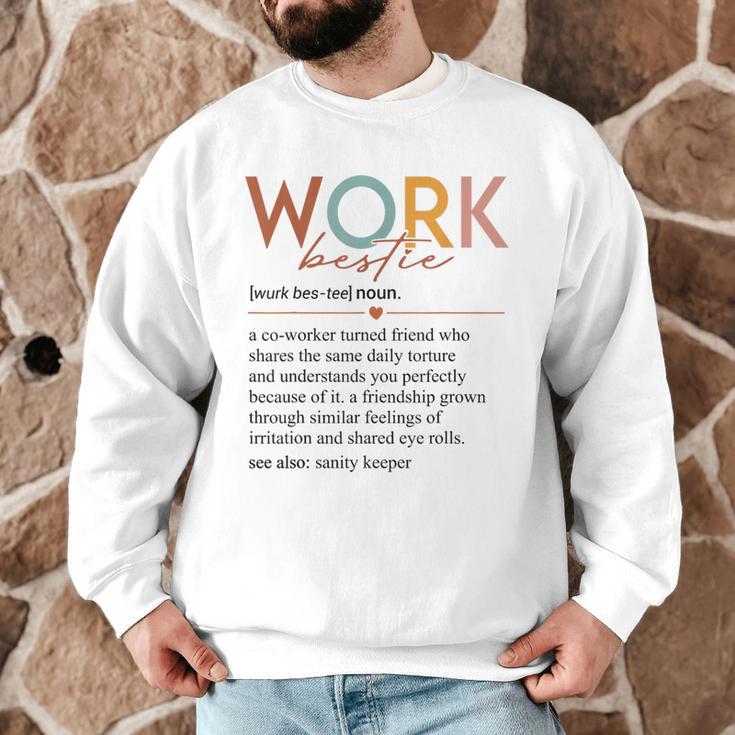 Vintage Work Bestie Definition Teachers Nurses Boss Women Men Graphic Sweatshirt, novelty gifts, funny gifts Vintage Work Bestie Definition Teachers Nurses Boss Women Men Graphic Sweatshirt, novelty gifts, funny gifts