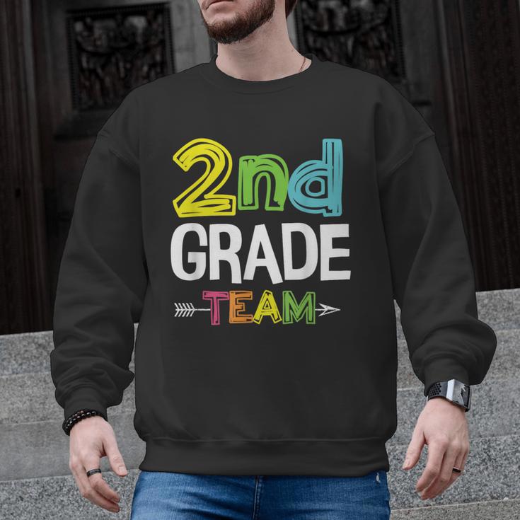 2nd Grade Team T-Shirt 2nd Grade Squad Teacher Men Graphic Sweatshirt