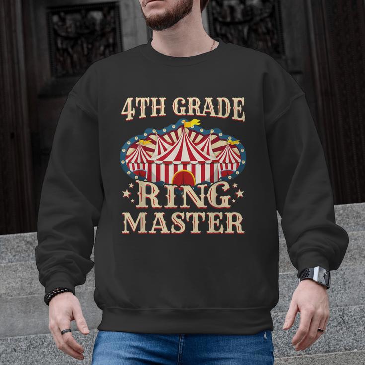4th Grade Ringmaster Shirt 4th Grade Teacher Shirts Teacher Men Women Kids Men Graphic Sweatshirt