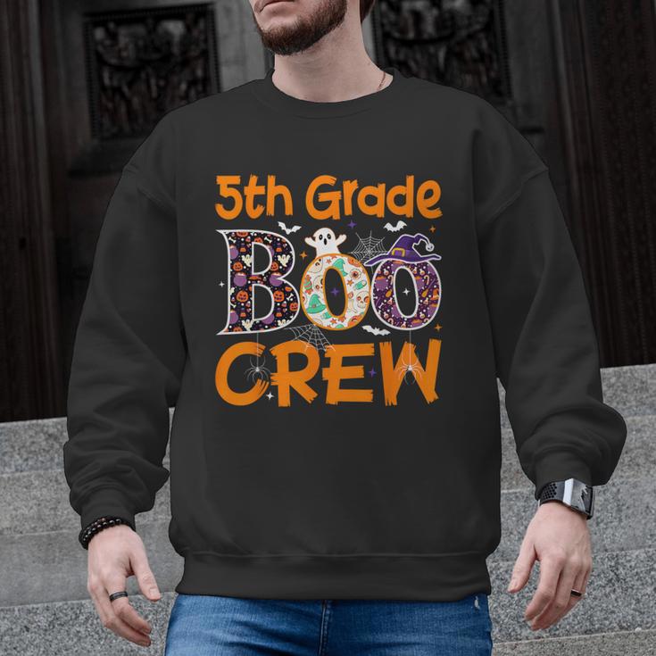 5th Grade Boo Crew Teacher Fifth Grade Halloween Men Graphic Sweatshirt