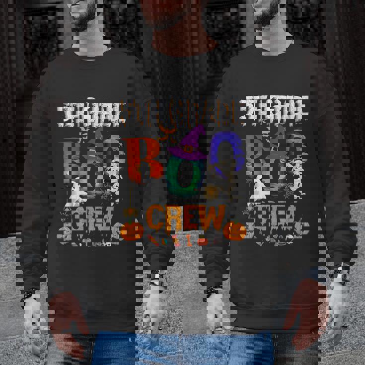 5th Grade Boo Crew Teacher Student Halloween Costume For Men Women Kids Men Graphic Sweatshirt