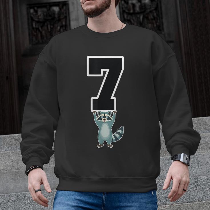6 7 Matching Teachers Halloween Costume Raccoon Men Graphic Sweatshirt