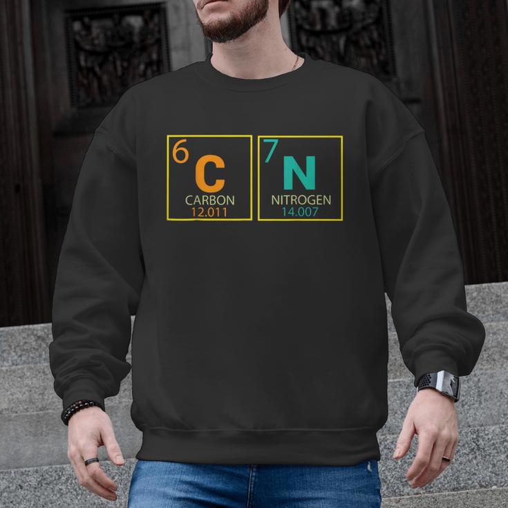 67 Meme Six Seven Teacher Science Periodic Table Men Graphic Sweatshirt