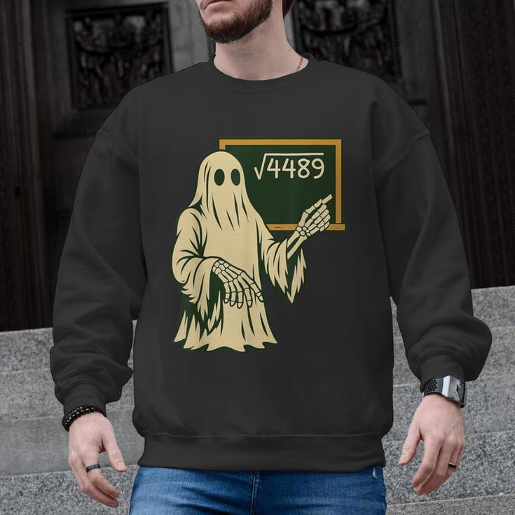 67 Meme Square Root 4489 Slang Math Teacher Skeleton Men Graphic Sweatshirt