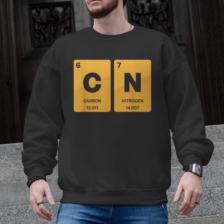 67 Meme Teacher Science Periodic Table Retro Vintage Men Graphic Sweatshirt