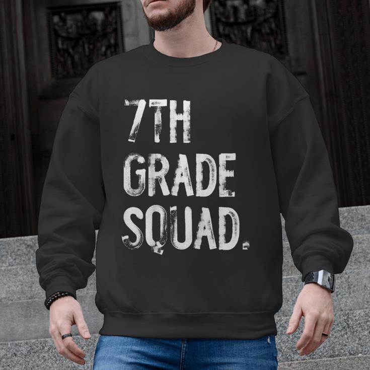 7th Grade Squad Back To School Student Teacher Men Graphic Sweatshirt